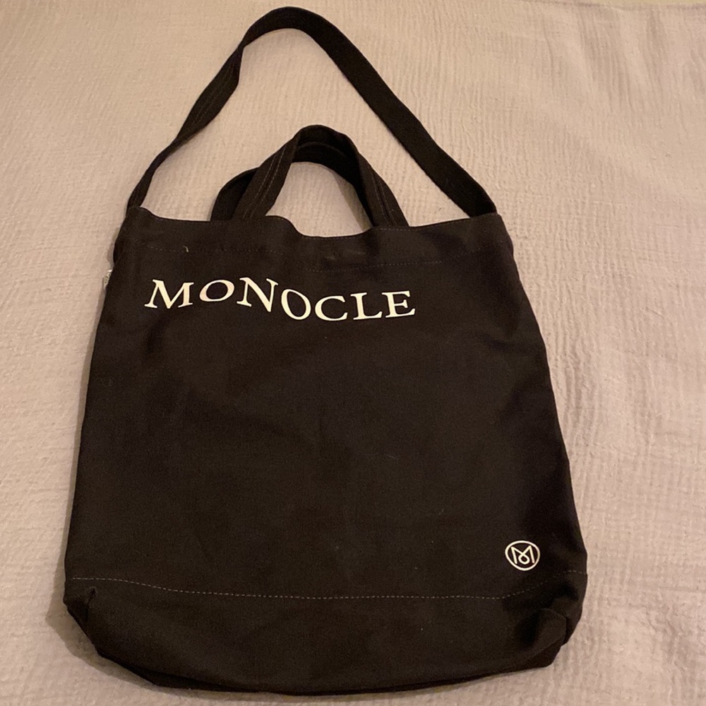 MONOCLE BROWN Tote Bag